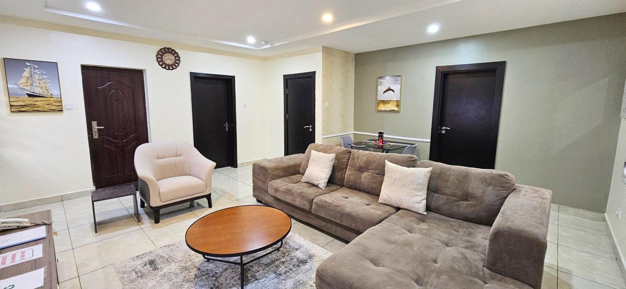 The Leneade Apartamento Abuja Exterior foto