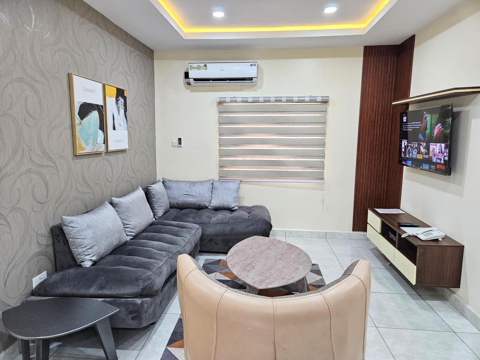 The Leneade Apartamento Abuja Exterior foto