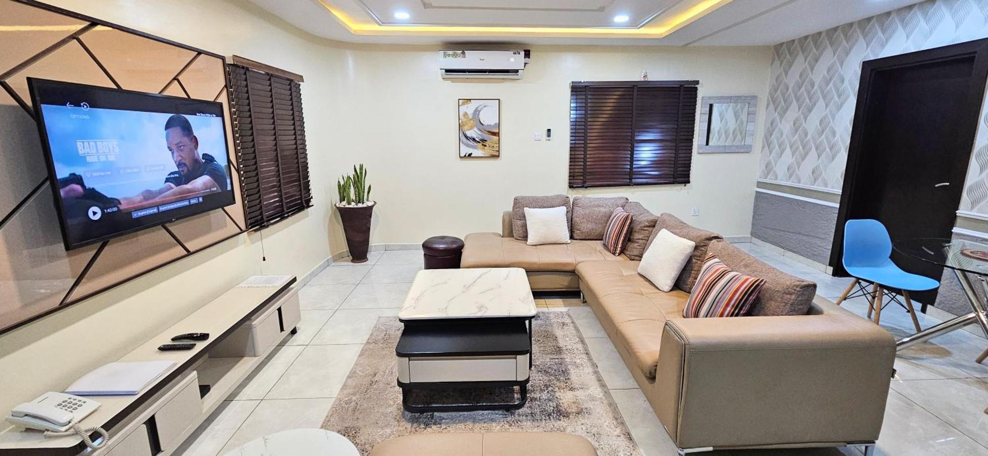 The Leneade Apartamento Abuja Exterior foto